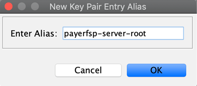keystore explorer new keypair entry alias2