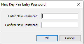 keystore explorer new keypair entry password