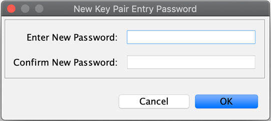 keystore explorer new keypair entry password2